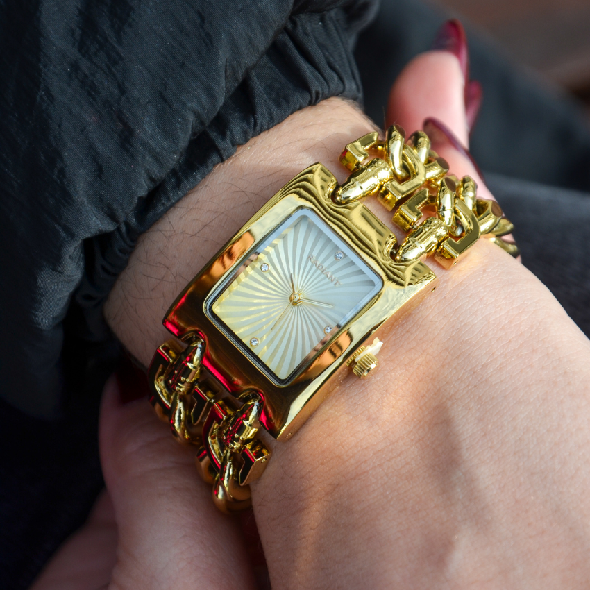 RELÓGIO RADIANT 'DONATELLA' DOURADO 'RA672203'