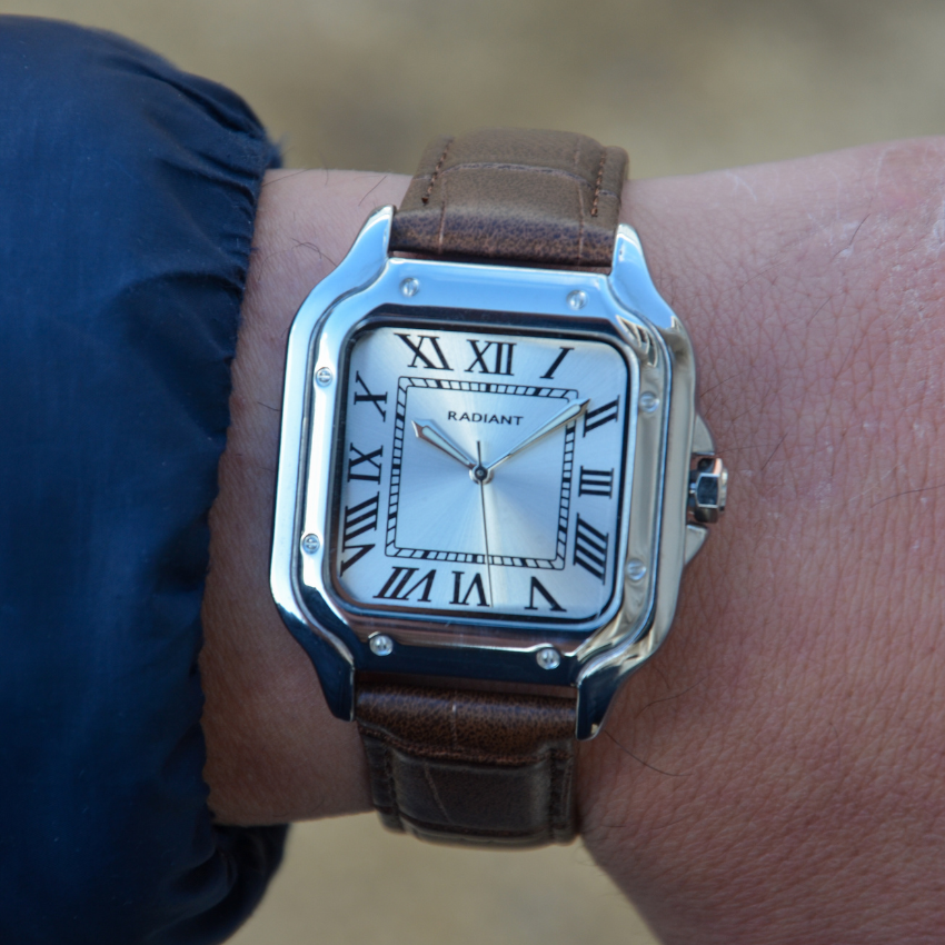 RELÓGIO RADIANT 'CHRIS HIM' PRATEADO 'RA676202'