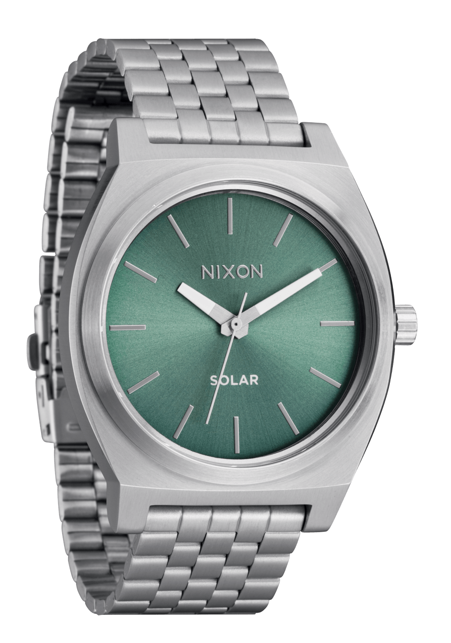 RELÓGIO NIXON TIME TELLER SOLAR PRATEADO 'A1369-5172'