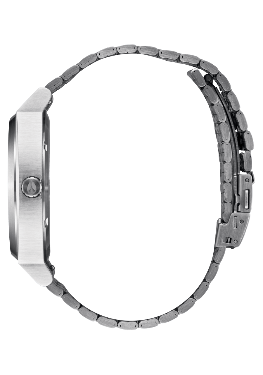 RELÓGIO NIXON TIME TELLER SOLAR PRATEADO 'A1369-5172'