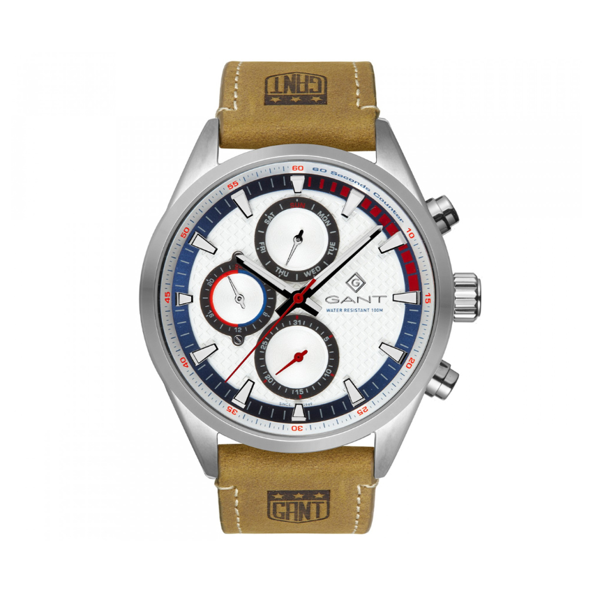 RELÓGIO GANT 'ATLANTIC CITY' PRATEADO 'G185005'