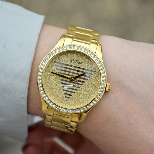 RELÓGIO GUESS 'LADY IDOL' DOURADO 'GW0605L2'