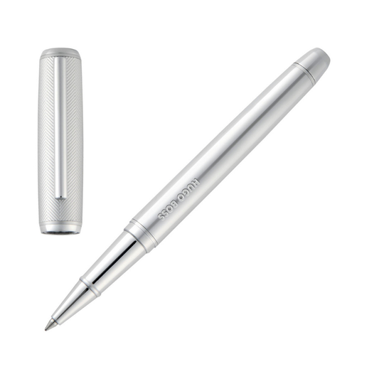 ROLLERBALL HUGO BOSS 'PACE' PRATEADA 'HSL5655B'