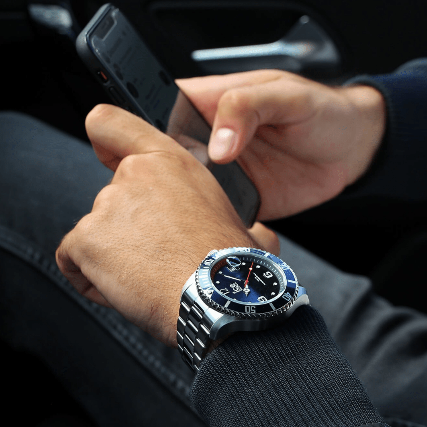 RELÓGIO ICE WATCH STEEL MARINE TAM: L 'IC015775'