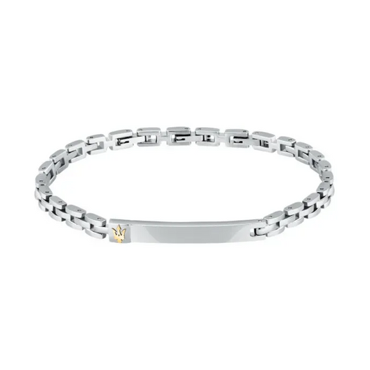 PULSEIRA MASERATI 'ICONIC' AÇO 'JM324AVD55'