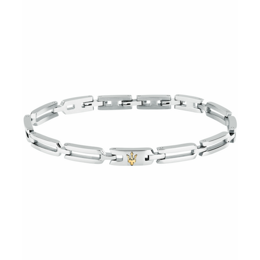 PULSEIRA MASERATI 'ICONIC' AÇO 'JM424AVD74'