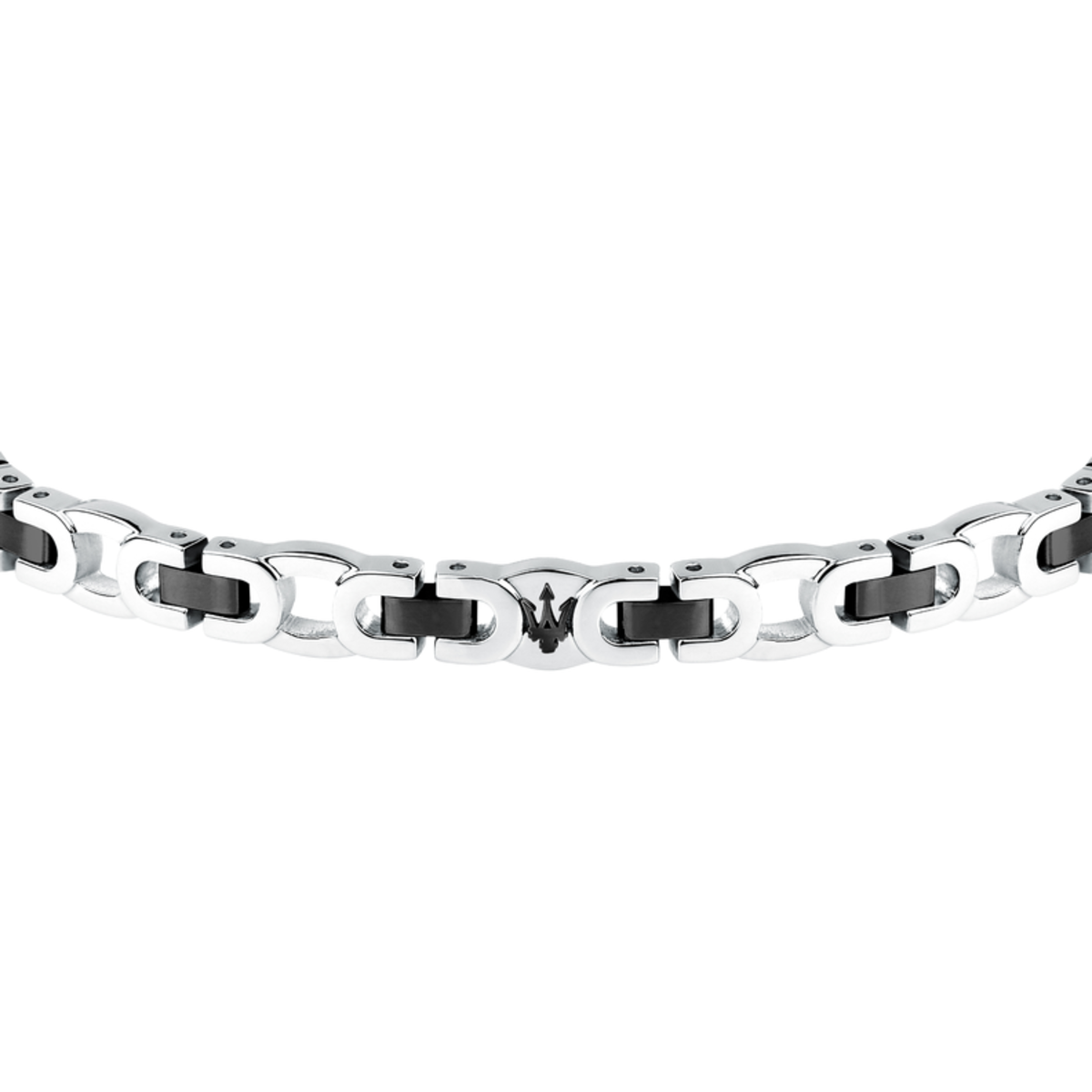 PULSEIRA MASERATI 'ICONIC' AÇO 'JM425AVD98'