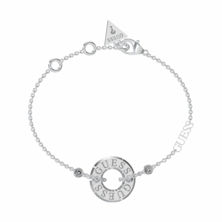 PULSEIRA GUESS JUST GUESS AÇO PRATEADO 'JUBB03113JWRHS'