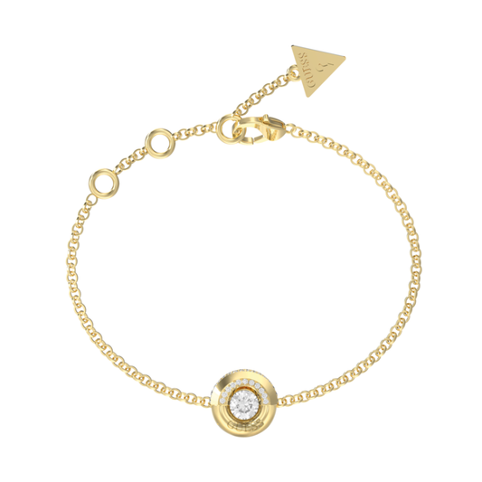 PULSEIRA GUESS 'MAJORELLE' AÇO DOURADO 'JUBB05378JWYGS'