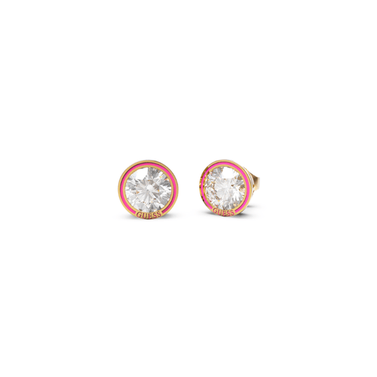BRINCOS GUESS DAKTARI AÇO DOURADO 'JUBE01361JWYGNPT-U'