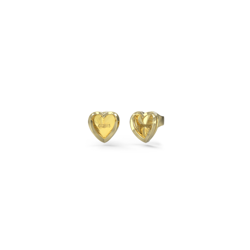 BRINCOS GUESS 'MON AMOUR' AÇO DOURADO 'JUBE04612JWYGT-U'