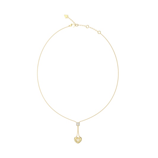 FIO GUESS 'L.O.V.E.' AÇO DOURADO 'JUBN05460JWYGT-U'