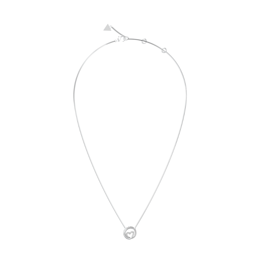 FIO GUESS 'ICONIQUE' AÇO PRATEADO 'JUBN05526JWRHT-U'