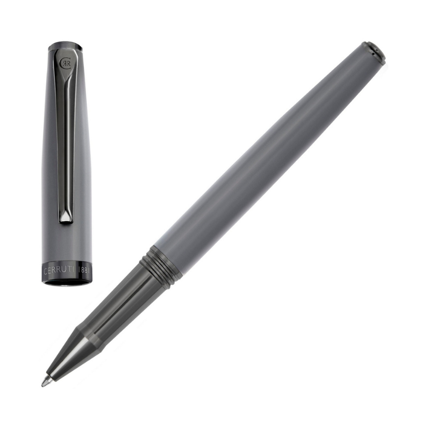 ROLLERBALL CERRUTI 'ISLINGTON' CINZENTA 'NSM5585H'