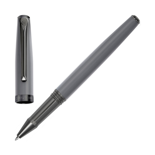 ROLLERBALL CERRUTI 'ISLINGTON' CINZENTA 'NSM5585H'