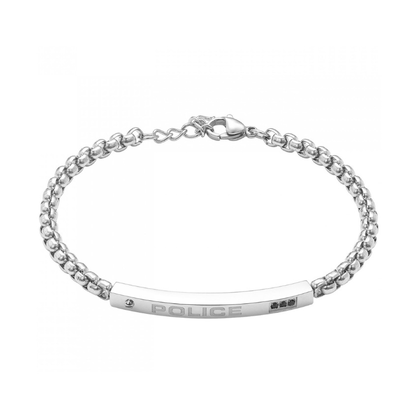 PULSEIRA POLICE 'CUBET' PRATEADO 'PEAGB0041601'