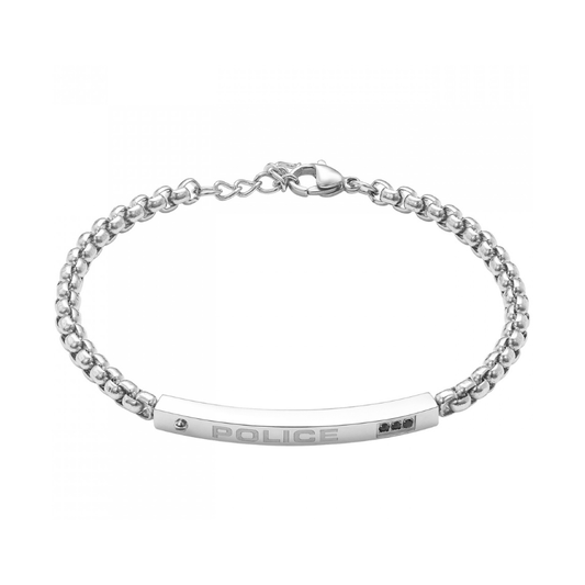 PULSEIRA POLICE 'CUBET' PRATEADO 'PEAGB0041601'