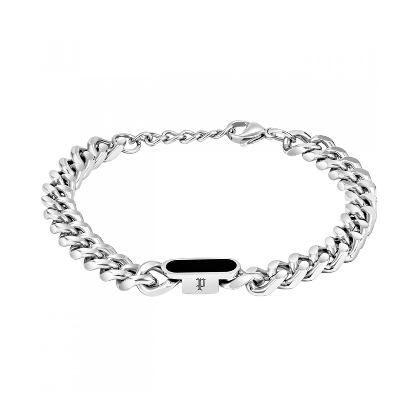 PULSEIRA POLICE 'VIGOR' PRATEADO 'PEAGB0079901'