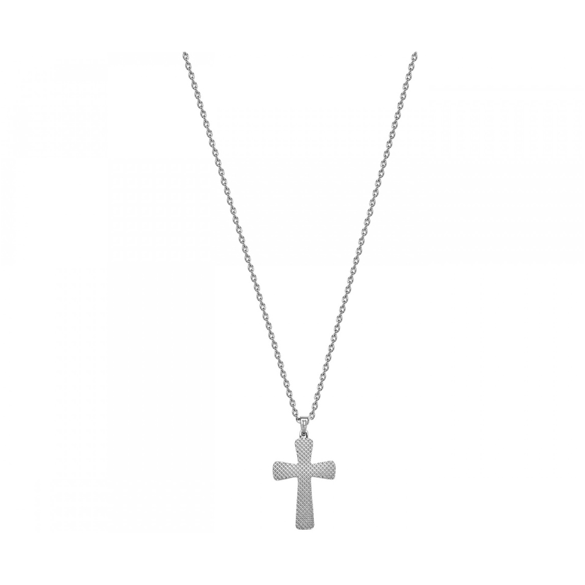 FIO POLICE 'CROSS CORD' PRATEADO 'PEAGN0037801'