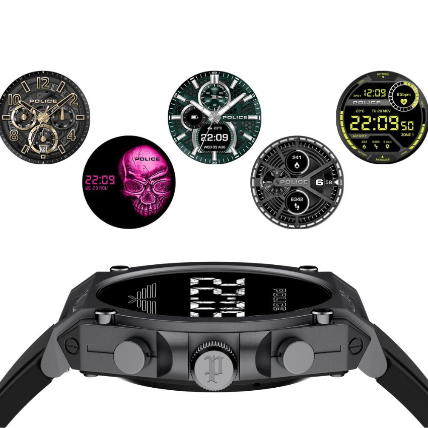 SMARTWATCH POLICE MY.AVATAR PRETO 'PEIUN0000102'