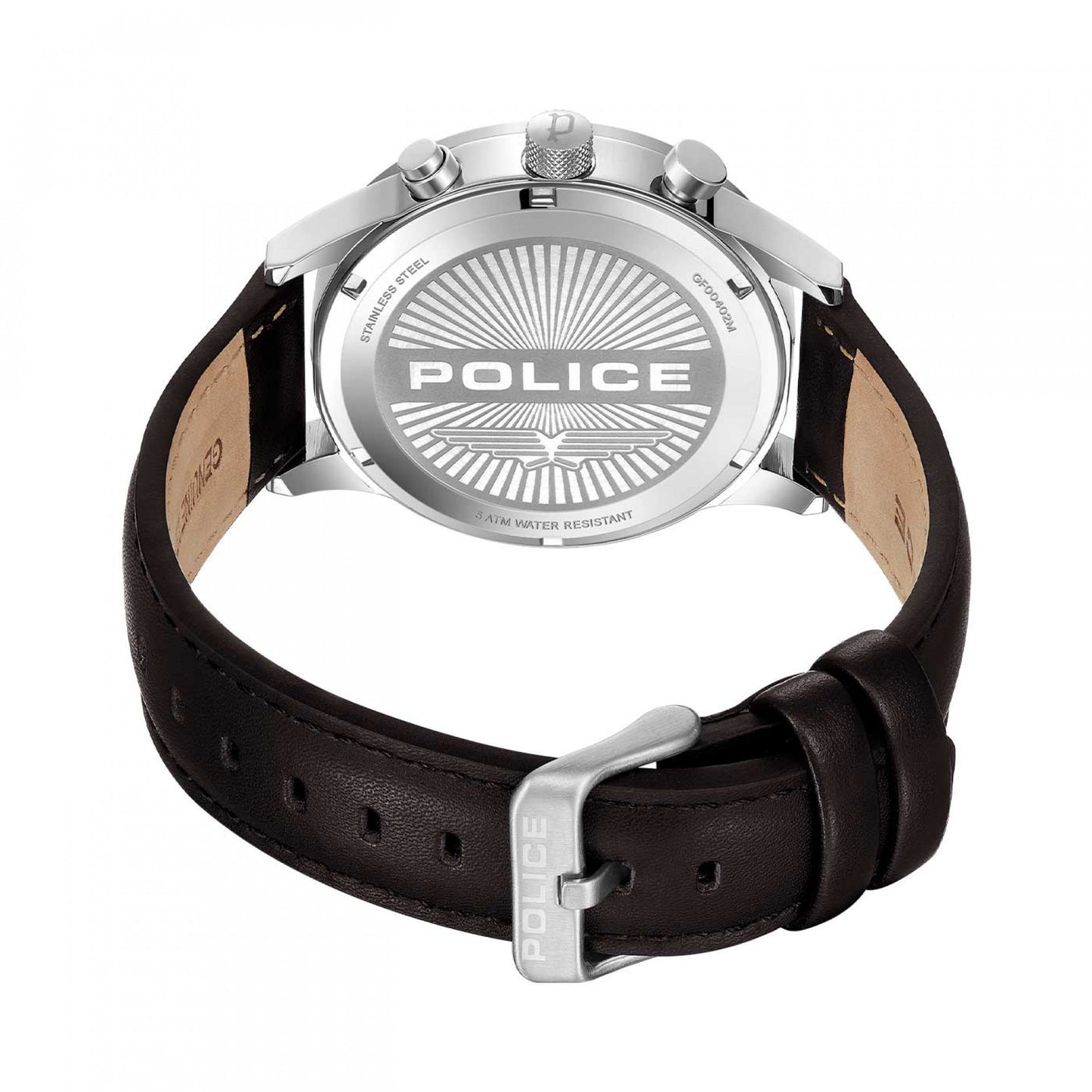 RELÓGIO POLICE 'DRIVER II' PRATEADO 'PEWGF0040202M'