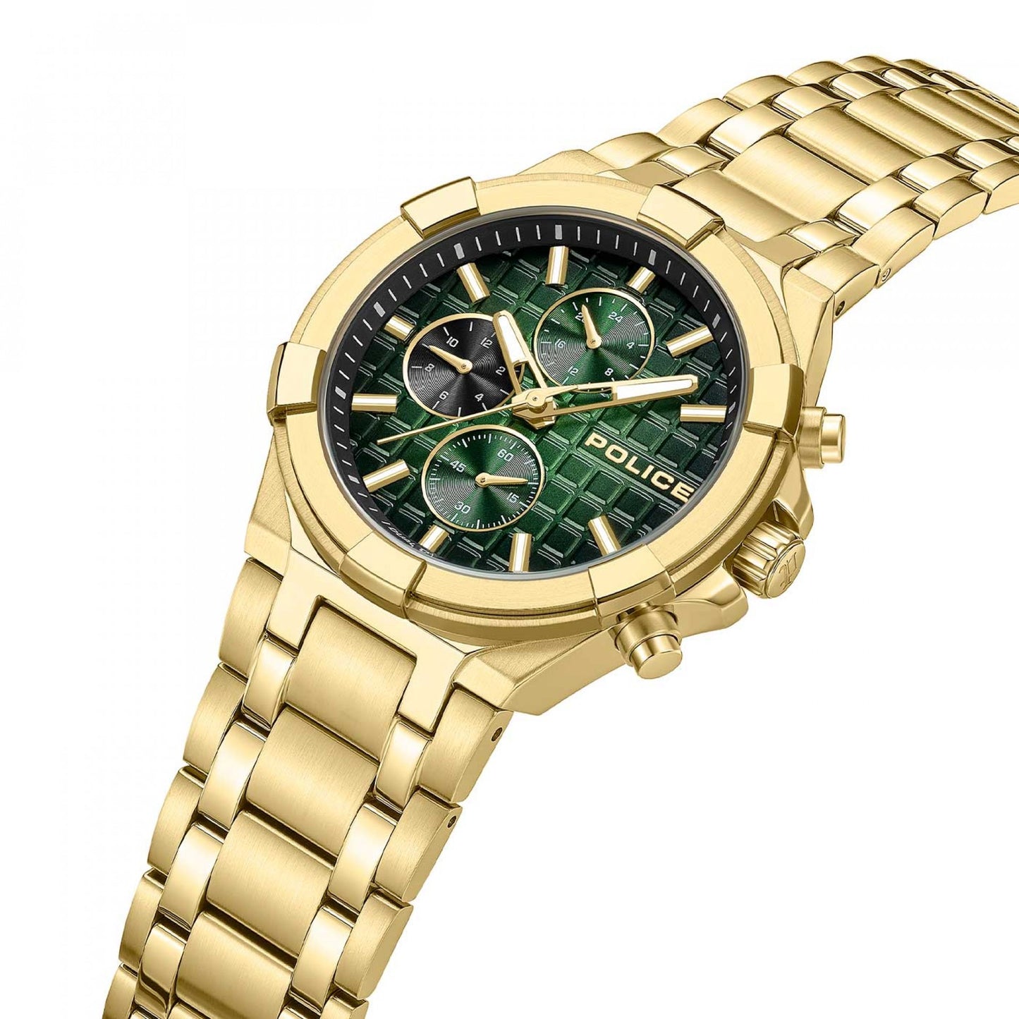 RELÓGIO POLICE 'GUARDIAN' DOURADO 'PEWGK0082003'