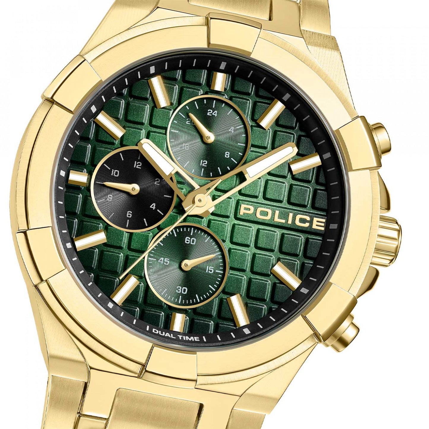 RELÓGIO POLICE 'GUARDIAN' DOURADO 'PEWGK0082003'