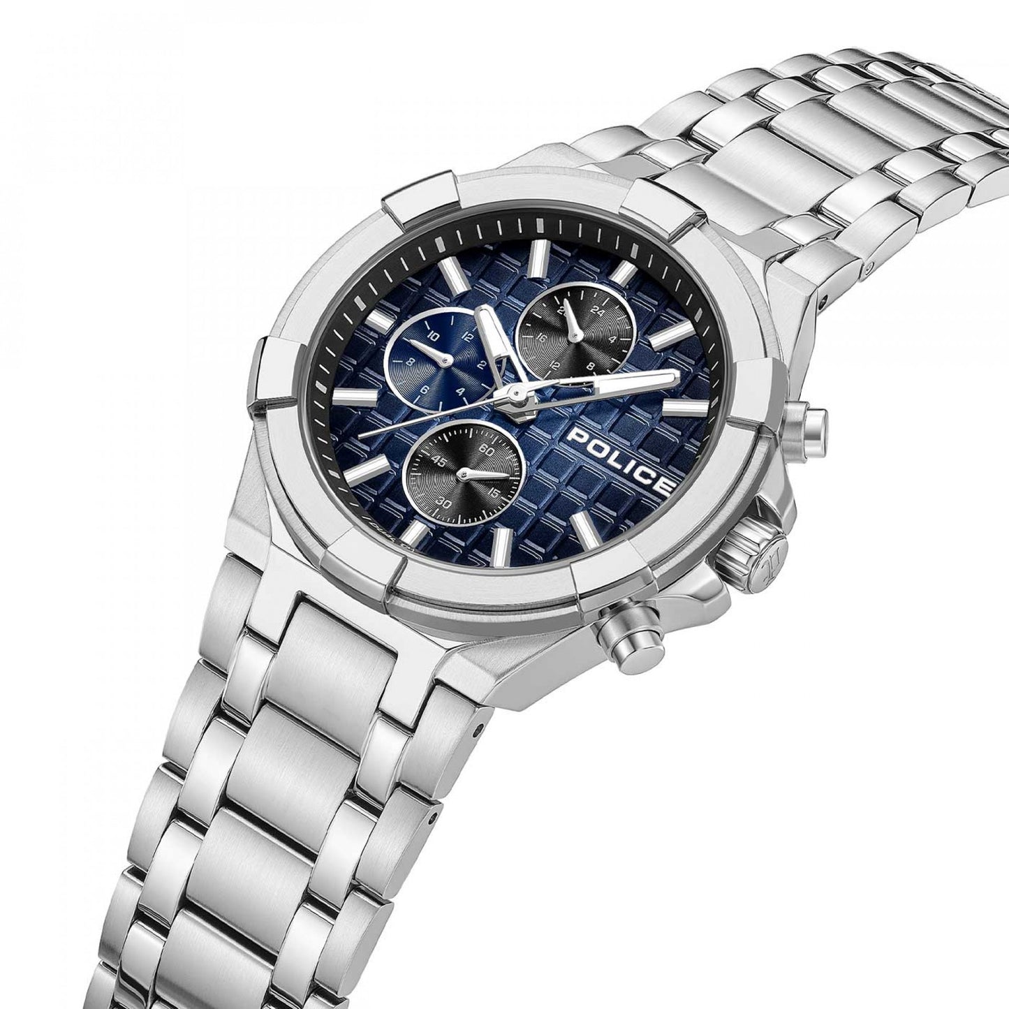 RELÓGIO POLICE 'GUARDIAN' PRATEADO 'PEWGK0082004'