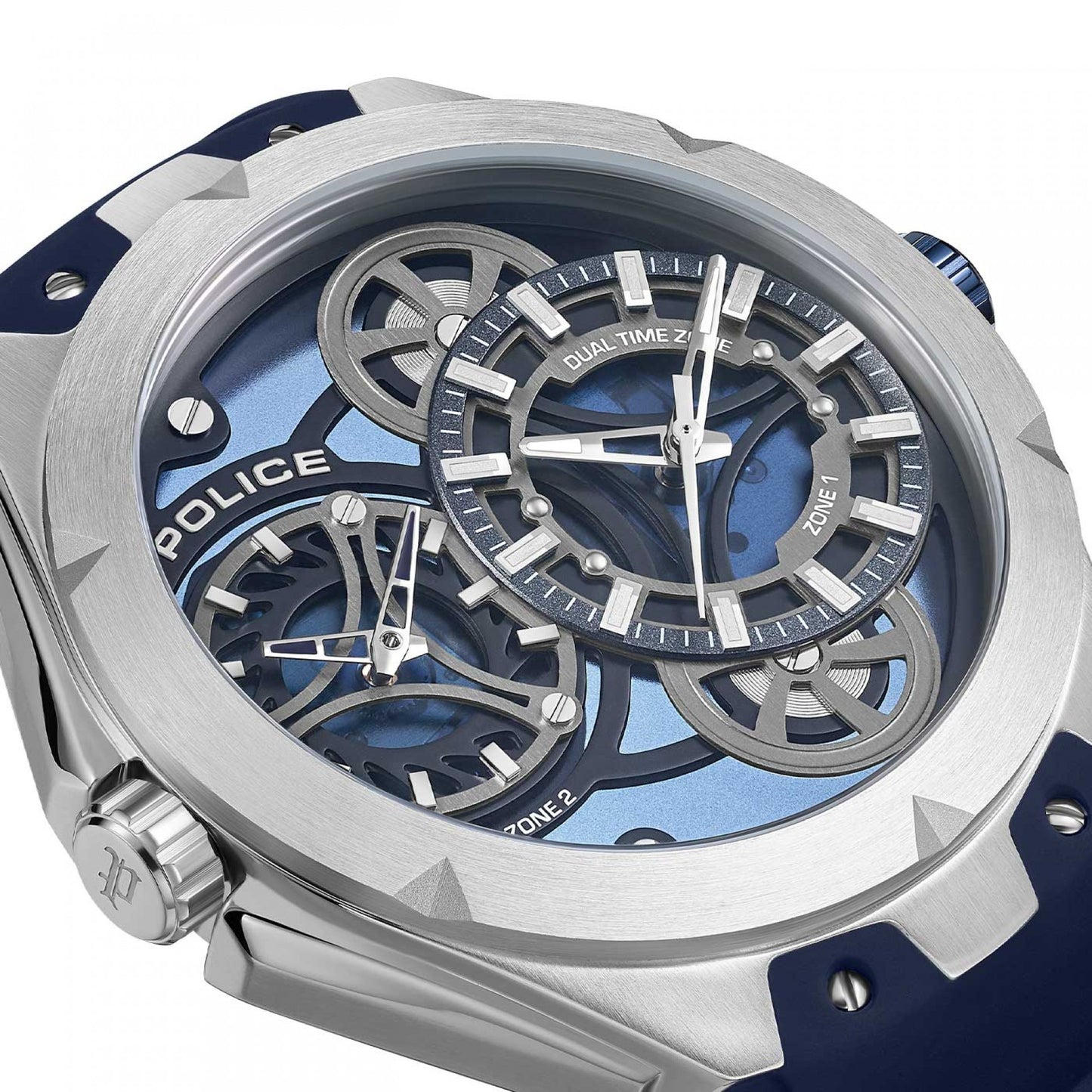 RELÓGIO POLICE 'SCEPTER' PRATEADO 'PEWGM0081703'