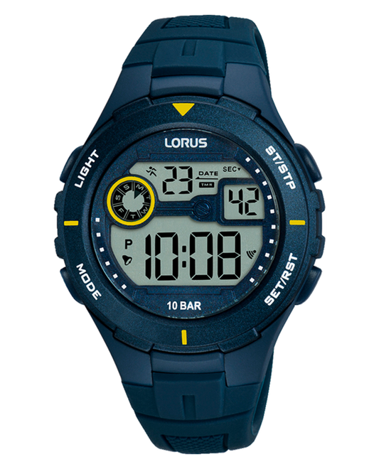 RELÓGIO LORUS 'MAN SPORTS' AZUL 'R2383PX9'