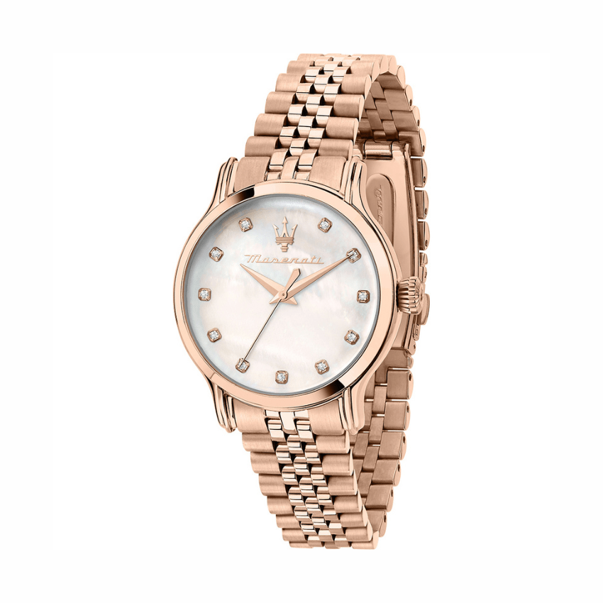 RELÓGIO MASERATI EPOCA ROSE GOLD 'R8853118517'