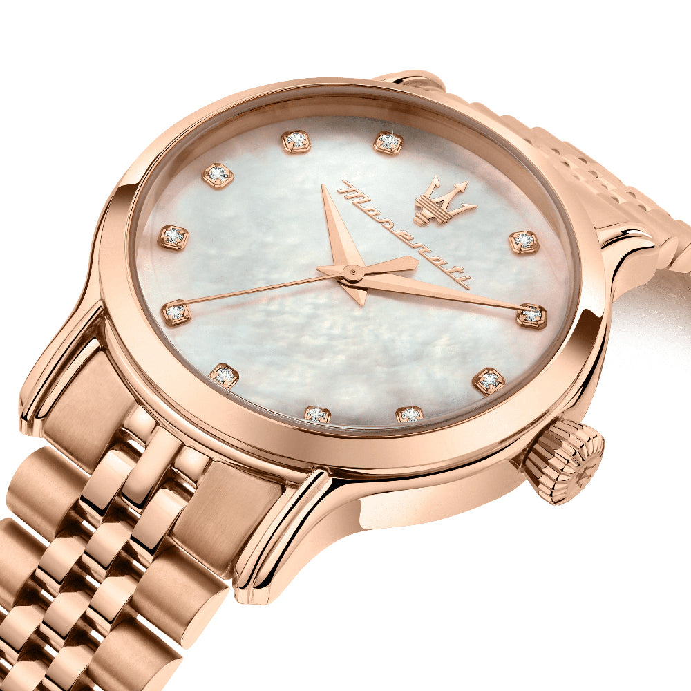 RELÓGIO MASERATI EPOCA ROSE GOLD 'R8853118517'