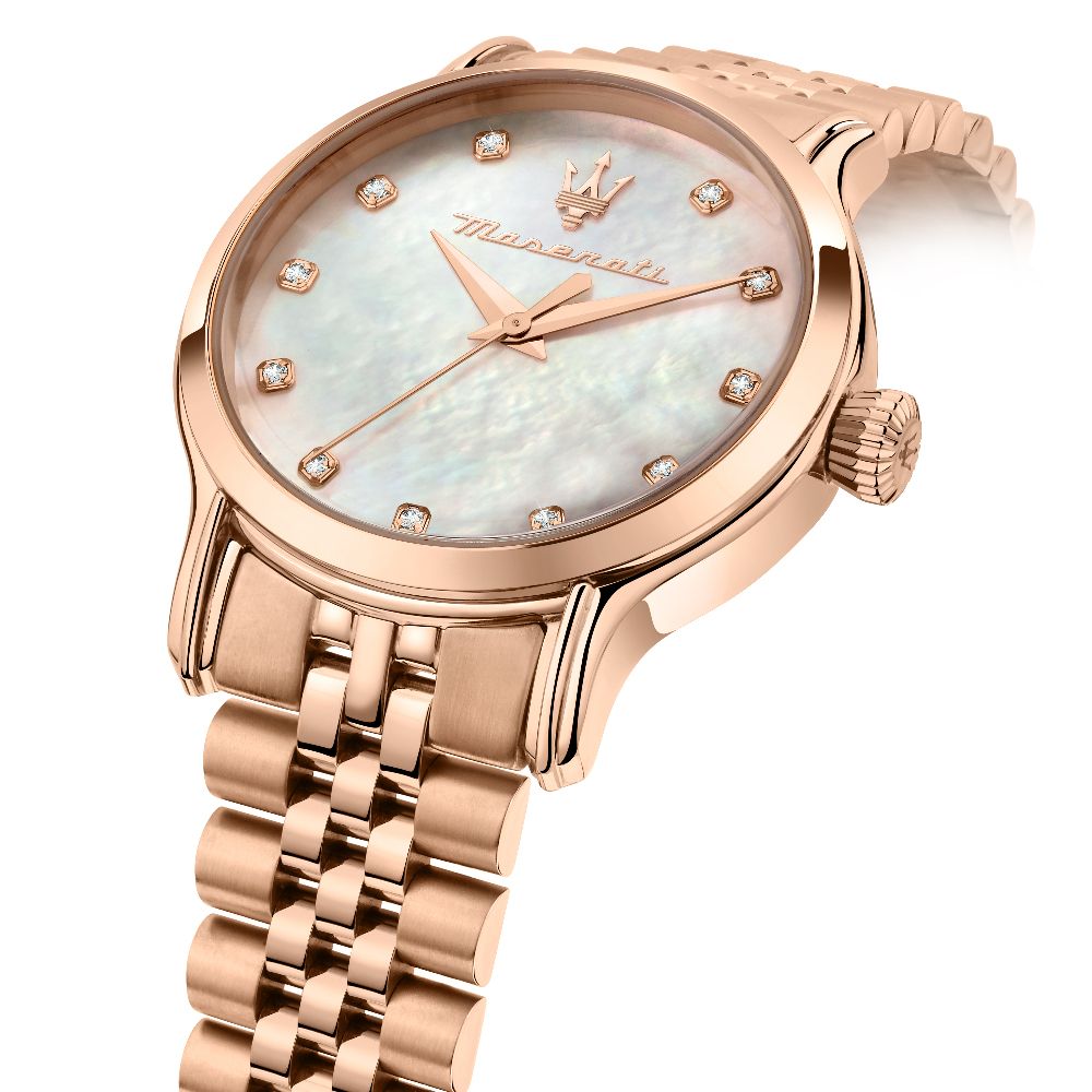 RELÓGIO MASERATI EPOCA ROSE GOLD 'R8853118517'
