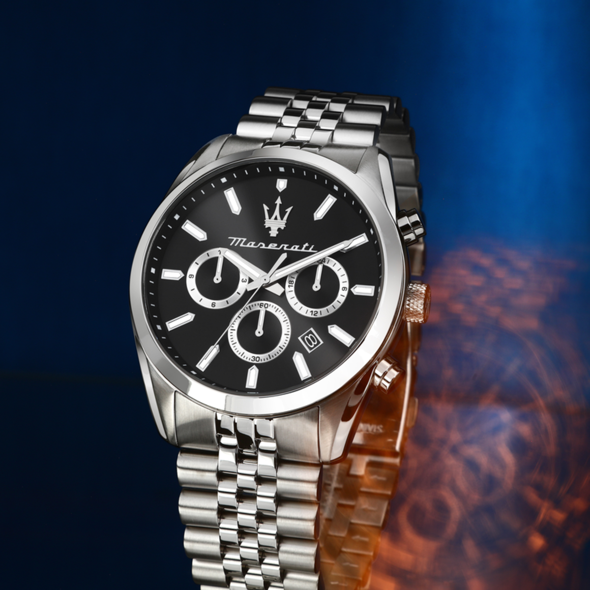 RELÓGIO MASERATI 'ATTRAZIONE' PRATEADO 'R8853151022'