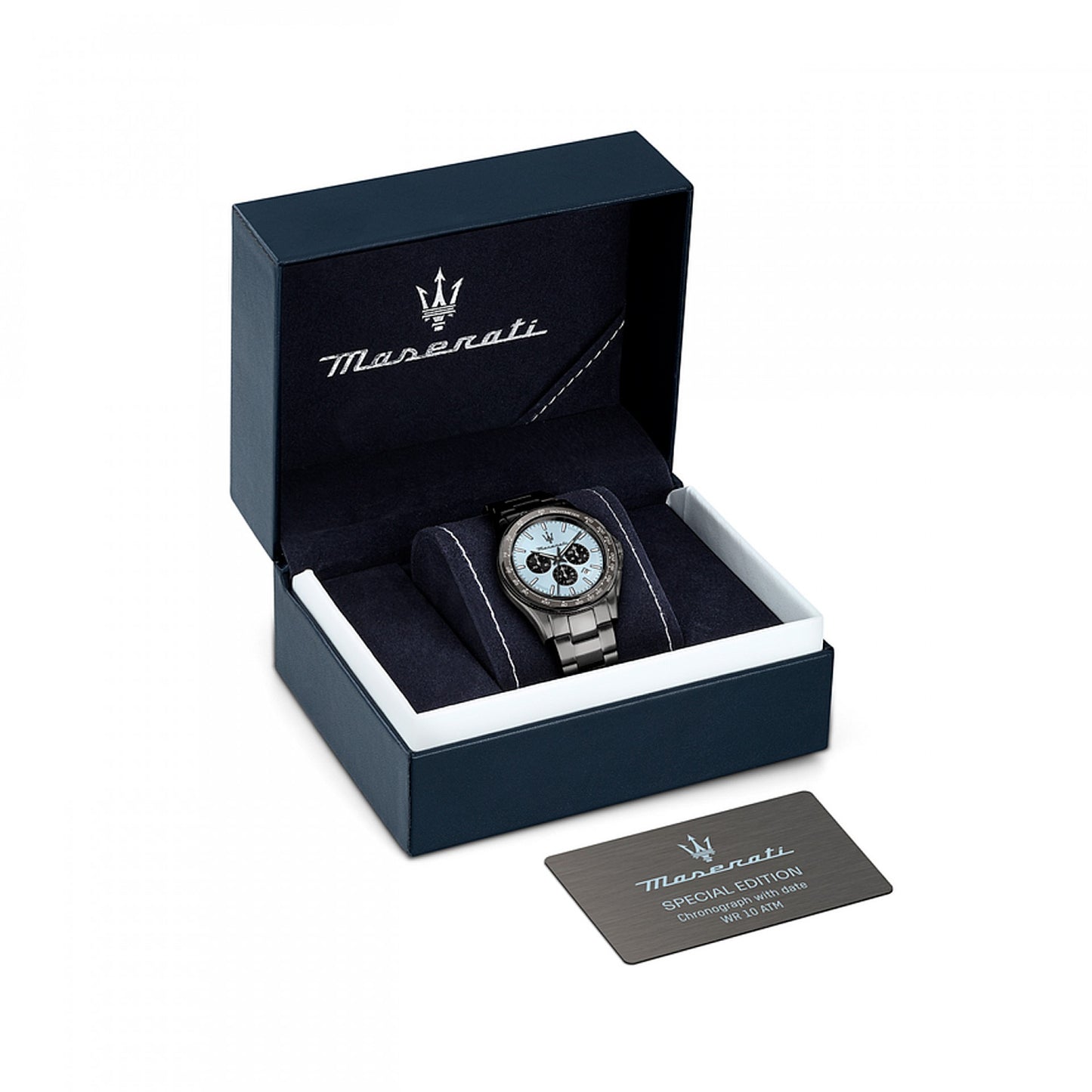 RELÓGIO MASERATI 'VELOCITÀ' GUNMETAL EDIÇÃO ESPECIAL 'R8873652004'