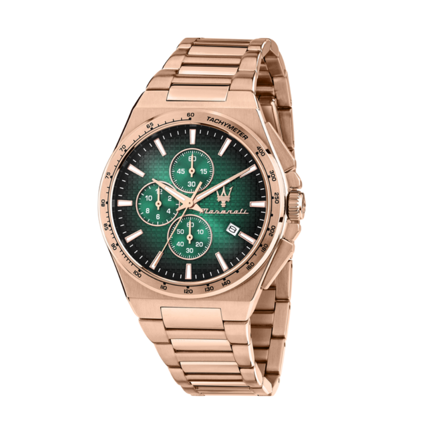 RELÓGIO MASERATI 'VELOCITÀ' SLIM ROSE GOLD 'R8873653001'