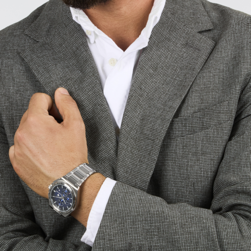 RELÓGIO MASERATI 'VELOCITÀ SLIM' PRATEADO 'R8873653003'