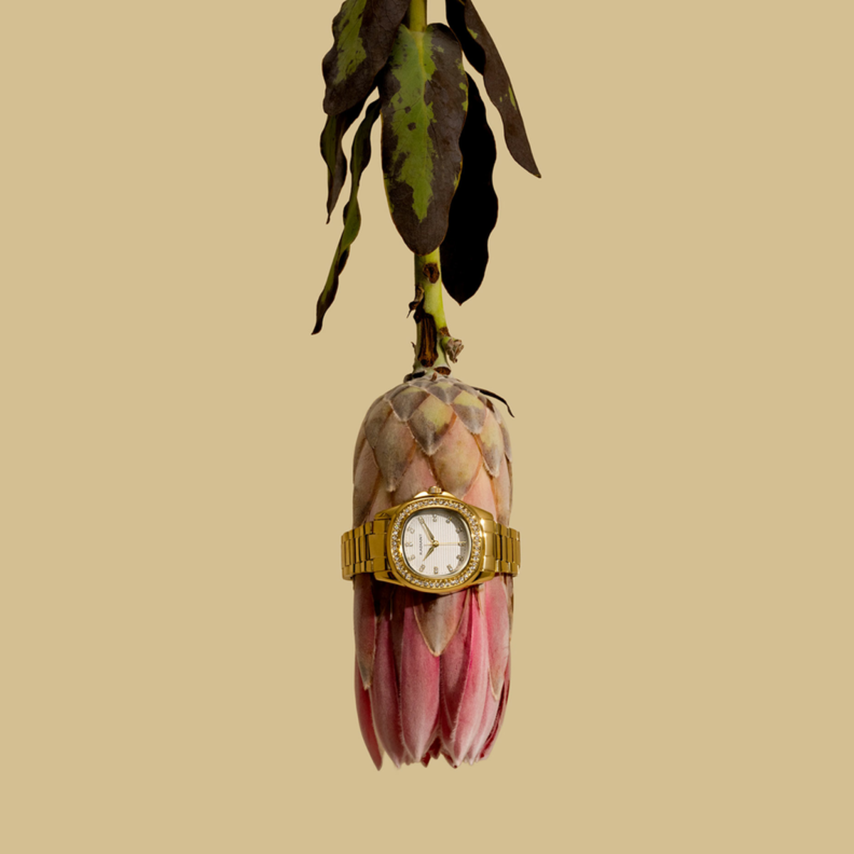 RELÓGIO RADIANT 'SCAPE' DOURADO 'RA637204'