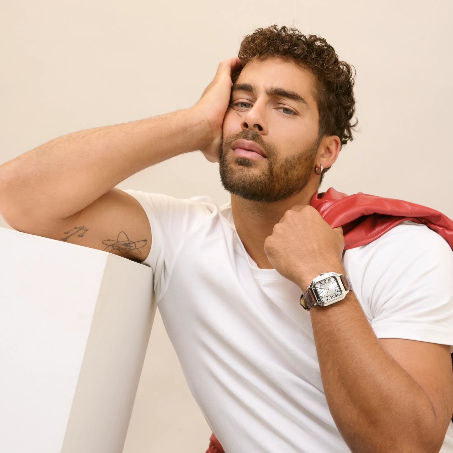 RELÓGIO RADIANT 'CHRIS HIM' PRATEADO 'RA676202'