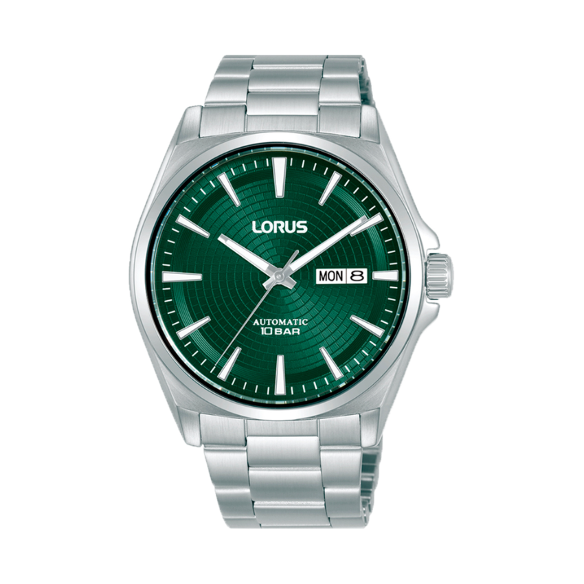 RELÓGIO LORUS 'MAN' AUTOMÁTICO PRATEADO 'RL413CX9'