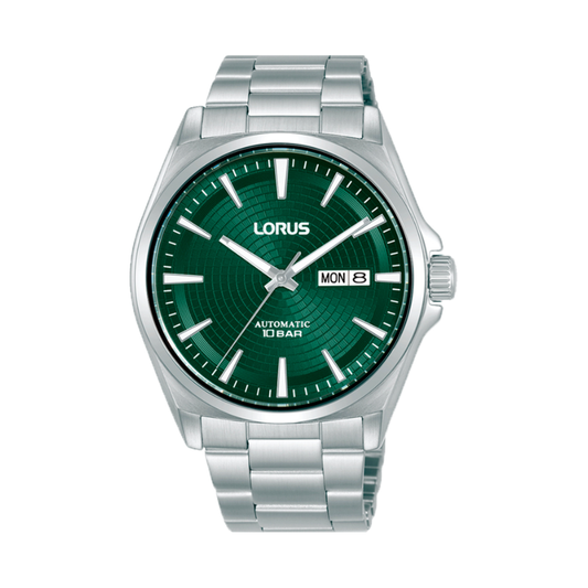 RELÓGIO LORUS 'MAN' AUTOMÁTICO PRATEADO 'RL413CX9'