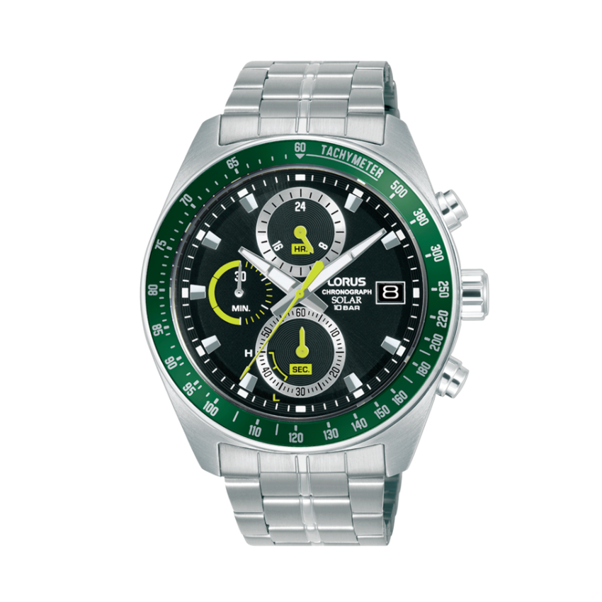 RELÓGIO LORUS 'MAN SPORTS' PRATEADO 'RZ619AX9'