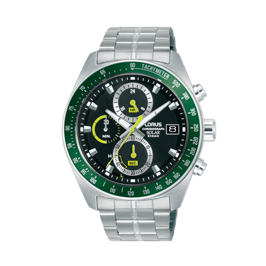RELÓGIO LORUS 'MAN SPORTS' PRATEADO 'RZ619AX9'