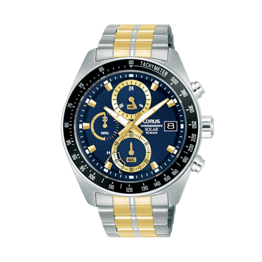 RELÓGIO LORUS 'MAN SPORTS' BICOLOR 'RZ621AX9'