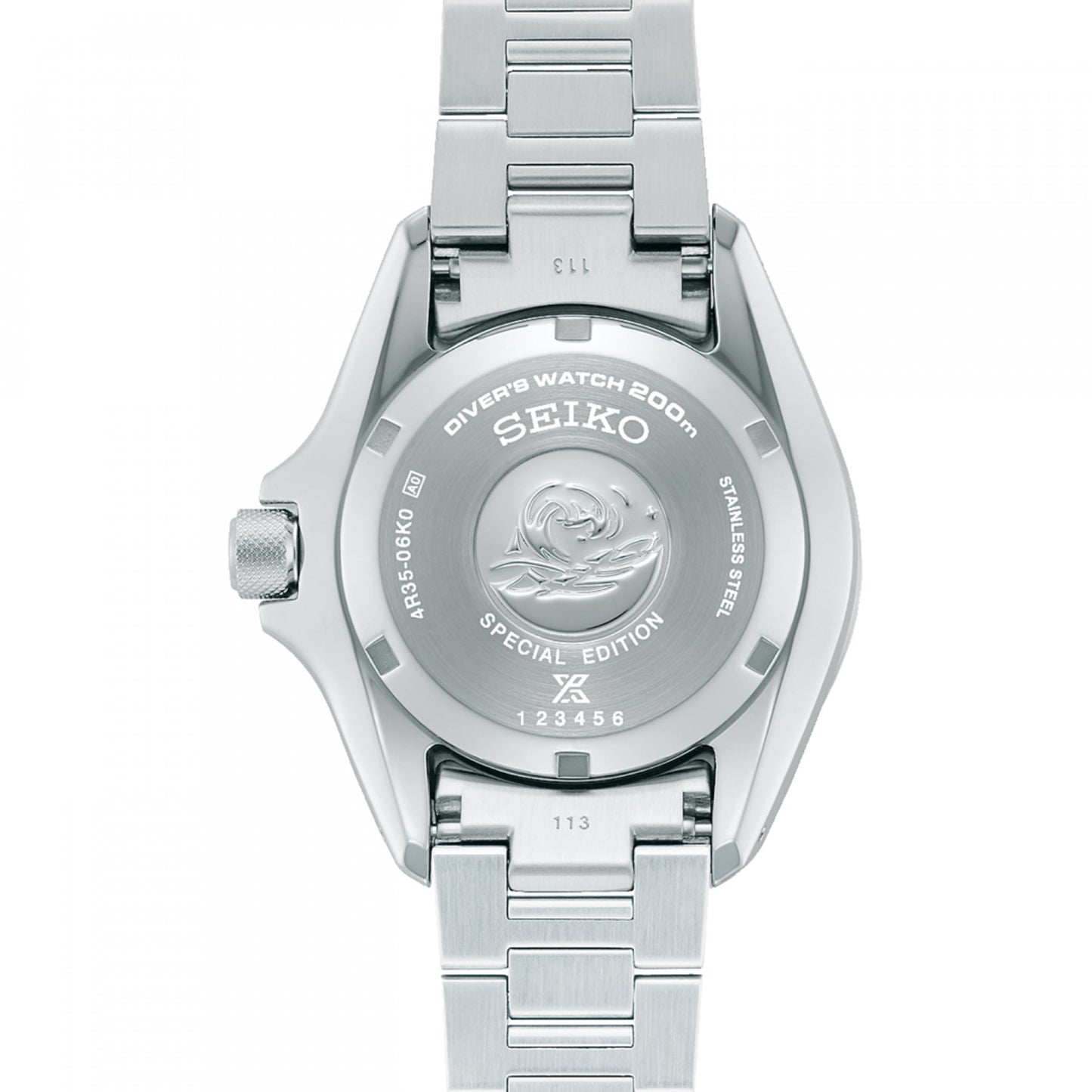 RELÓGIO SEIKO PROSPEX DIVER'S SAMURAI PADI ED. ESPECIAL 'SRPL53K1'