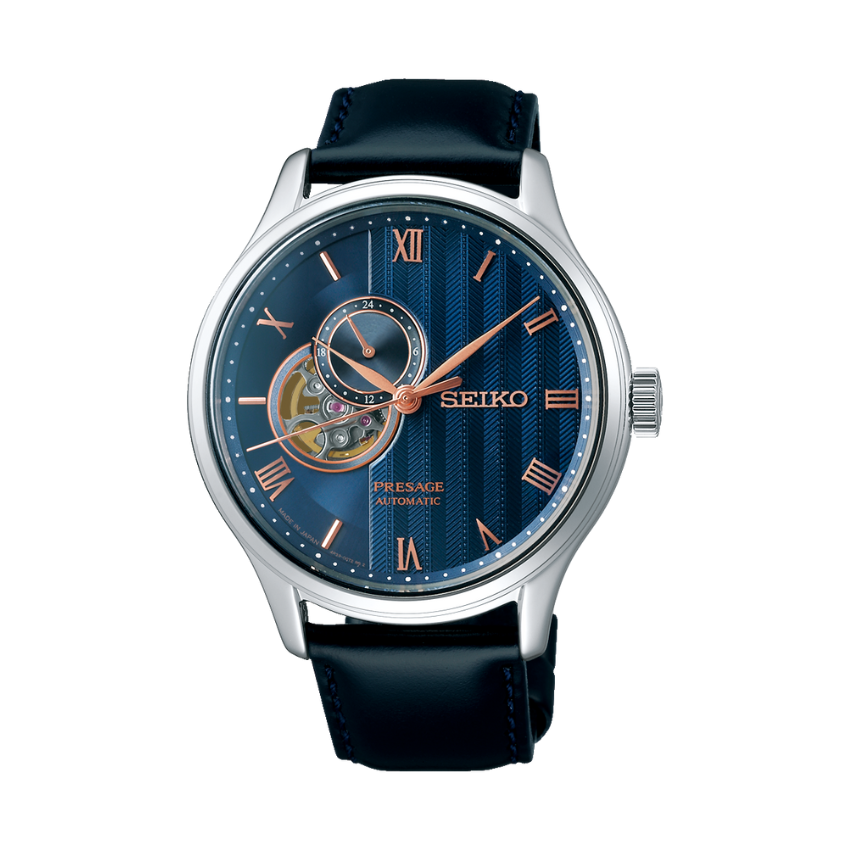 RELÓGIO SEIKO 'PRESAGE JAPANESE GARDEN' PRATEADO 'SSA421J1'