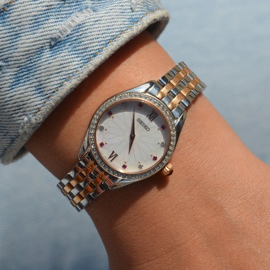 RELÓGIO SEIKO LADIES BICOLOR ED. ESPECIAL 'SUR542P1'