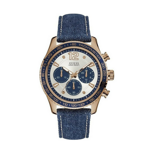 RELÓGIO GUESS GENTS FLEET AZUL 'W0970G3'