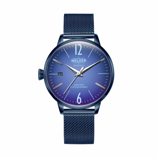 RELÓGIO WELDER MOODY 'BREEZY' AZUL 'WRC720'