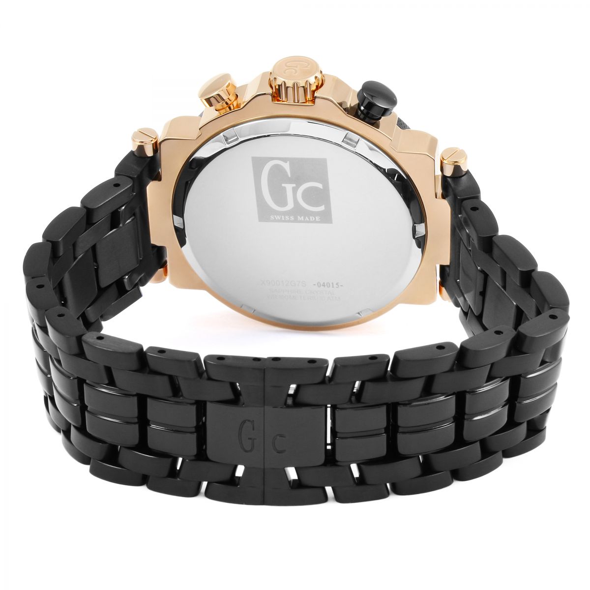 RELÓGIO GUESS COLLECTION SPORT CHIC PRETO 'X90006G2S'
